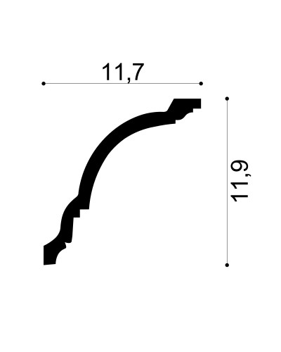 Profile Decorative Gaudi Decor GDD-6.50.108. Conține culorile: