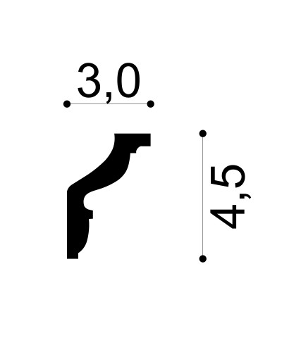 Profile Decorative Gaudi Decor GDD-6.50.171. Conține culorile: