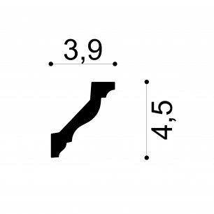 Profile Decorative Gaudi Decor GDD-6.50.299. Conține culorile: