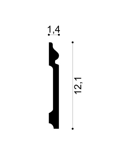 Profile Decorative Gaudi Decor GDD-1.53.108. Conține culorile: