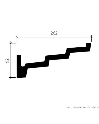 Profile Decorative Gaudi Decor GDD-1.50.145. Conține culorile: