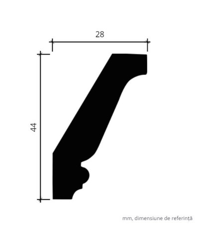 Profile Decorative Gaudi Decor GDD-1.50.159. Conține culorile: