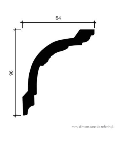 Profile Decorative Gaudi Decor GDD-1.50.183. Conține culorile: