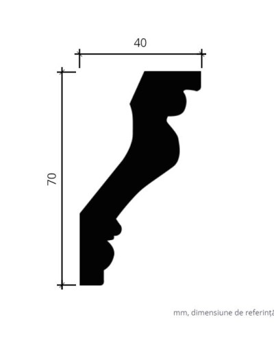Profile Decorative Gaudi Decor GDD-1.50.192. Conține culorile: