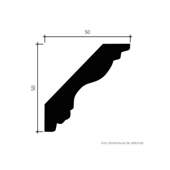 Profile Decorative Gaudi Decor GDD-1.50.194. Conține culorile: