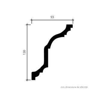 Profile Decorative Gaudi Decor GDD-1.50.254. Conține culorile: