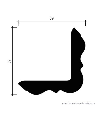 Profile Decorative Gaudi Decor GDD-1.50.257. Conține culorile: