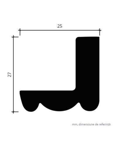 Profile Decorative Gaudi Decor GDD-1.50.258f. Conține culorile:
