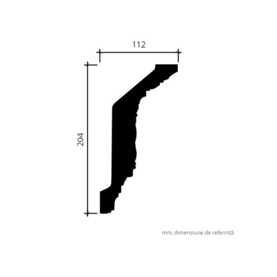 Profile Decorative Gaudi Decor GDD-1.50.281f. Conține culorile: