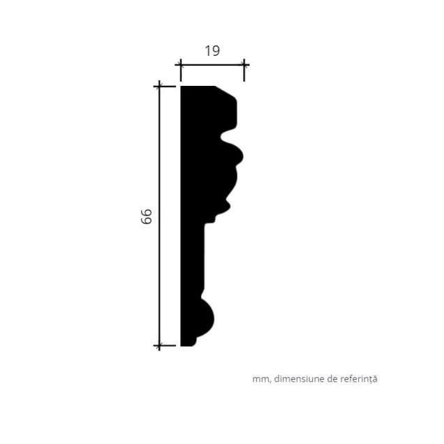 Profile Decorative Gaudi Decor GDD-1.51.314. Conține culorile: