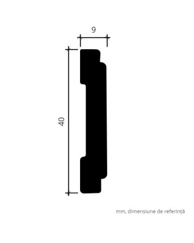 Profile Decorative Gaudi Decor GDD-1.51.338. Conține culorile: