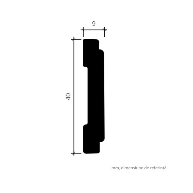 Profile Decorative Gaudi Decor GDD-1.51.338. Conține culorile: