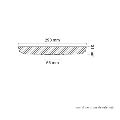 Profile Decorative Gaudi Decor GDD-1.56.009. Conține culorile: