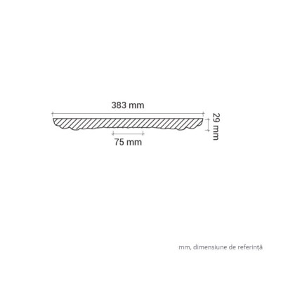 Profile Decorative Gaudi Decor GDD-1.56.027. Conține culorile: