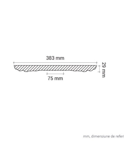 Profile Decorative Gaudi Decor GDD-1.56.027. Conține culorile: