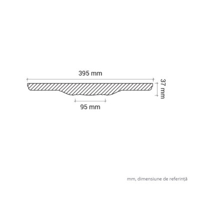 Profile Decorative Gaudi Decor GDD-1.56.030. Conține culorile: