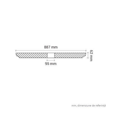 Profile Decorative Gaudi Decor GDD-1.56.036. Conține culorile: