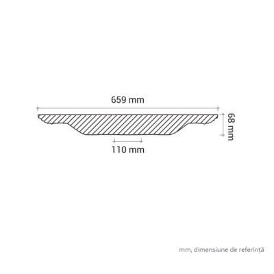 Profile Decorative Gaudi Decor GDD-1.56.039. Conține culorile: