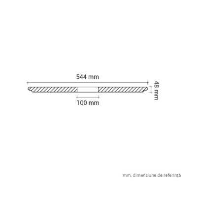 Profile Decorative Gaudi Decor GDD-1.56.041. Conține culorile: