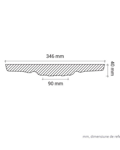 Profile Decorative Gaudi Decor GDD-1.56.049. Conține culorile: