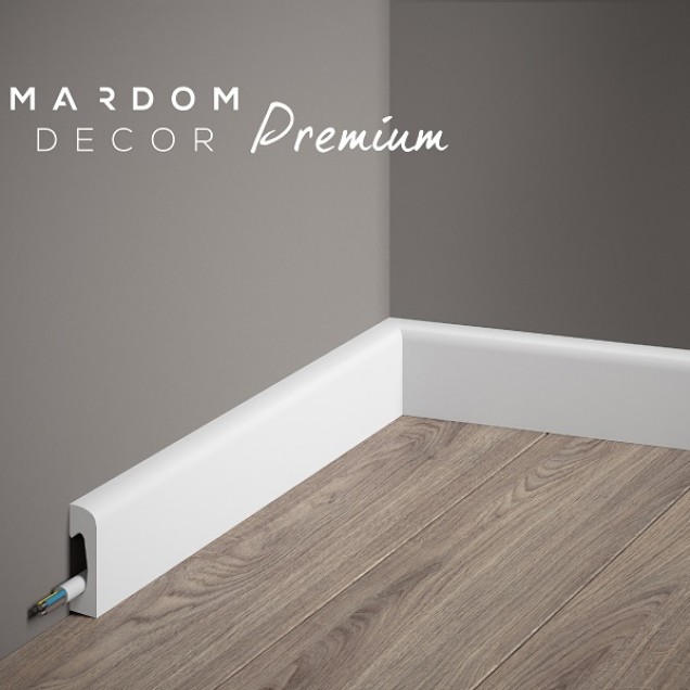 Plinte decorative Mardom Decor MRD-MD004P, material: PolyForce, SupremeSatin