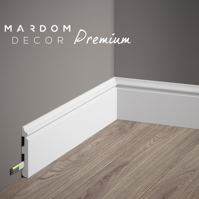 Plinte decorative Mardom Decor MRD-MD018P, material: PolyForce, SupremeSatin