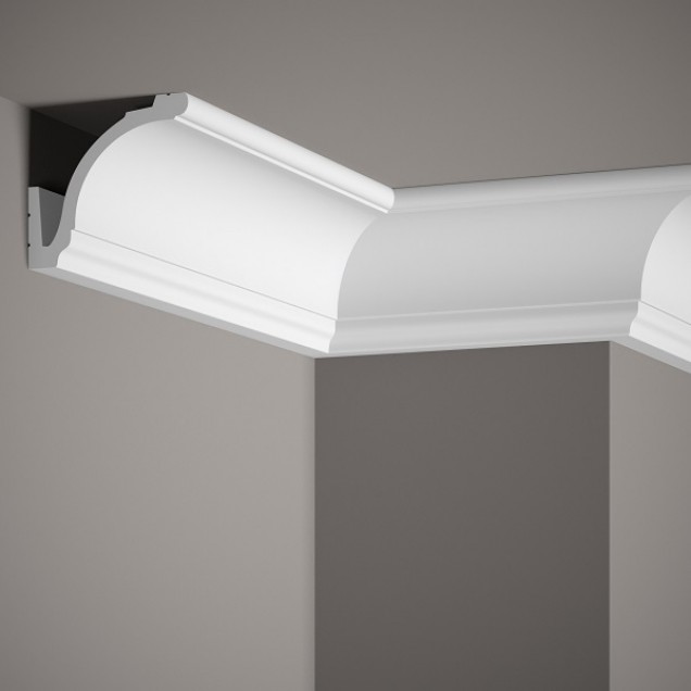 Cornișă decorativă pentru mascare galerie și iluminare LED
