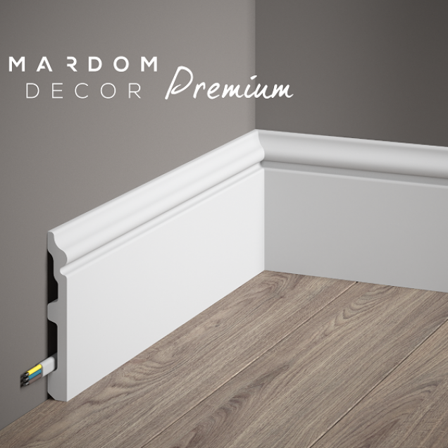 Plinte decorative Mardom Decor MRD-MD358P, material: PolyForce, SupremeSatin