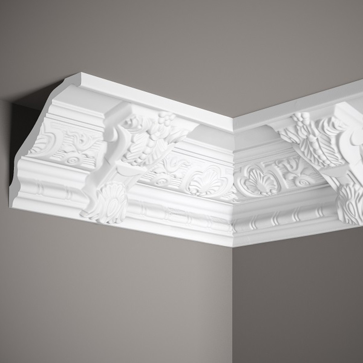Cornisa decorativa MDA138, 240 X 13 X 16 cm, Mardom Decor, Cornișe tavan 
