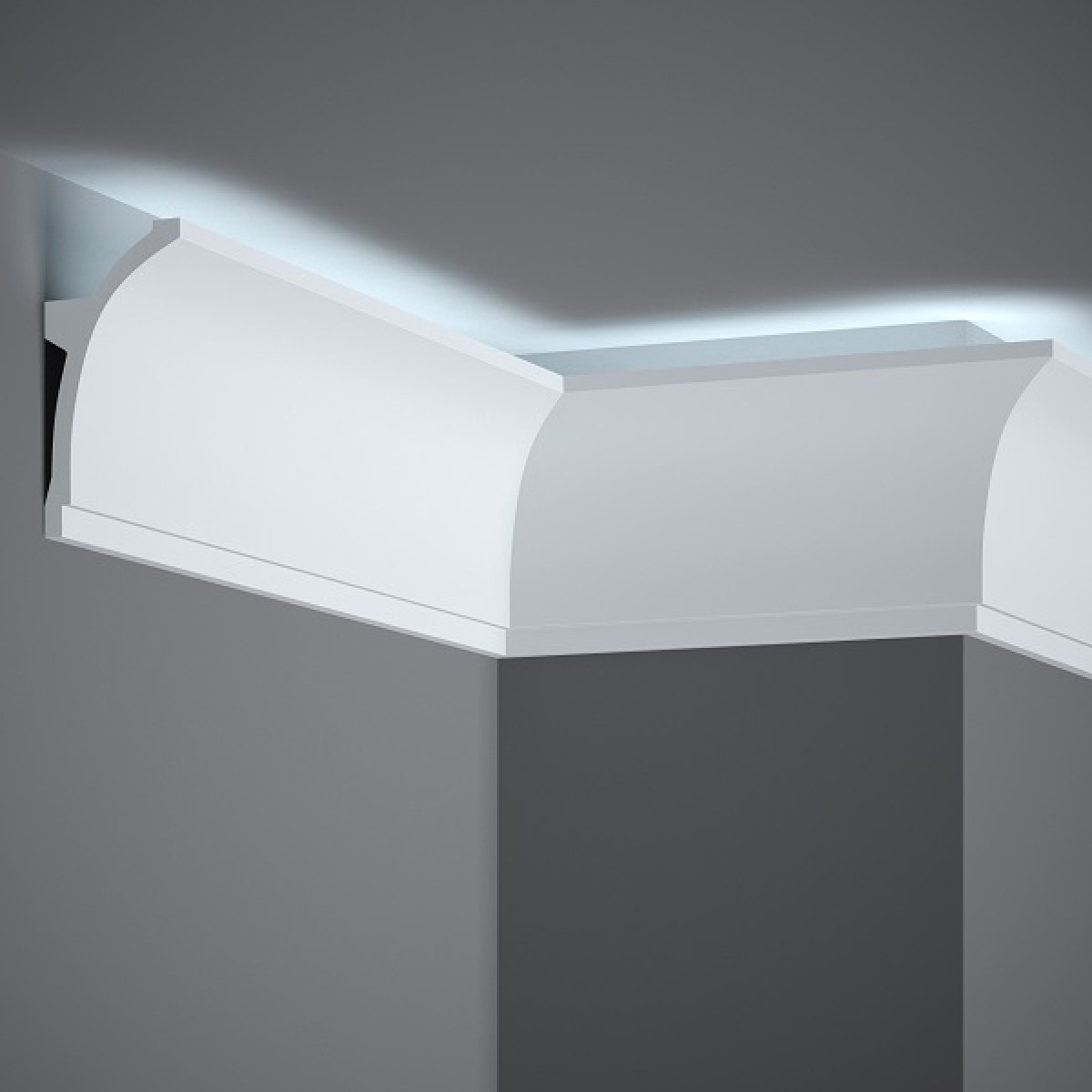 Scafe tavan (iluminat indirect, LED) Mardom Decor MRD-MDB100, material: ProFoam
