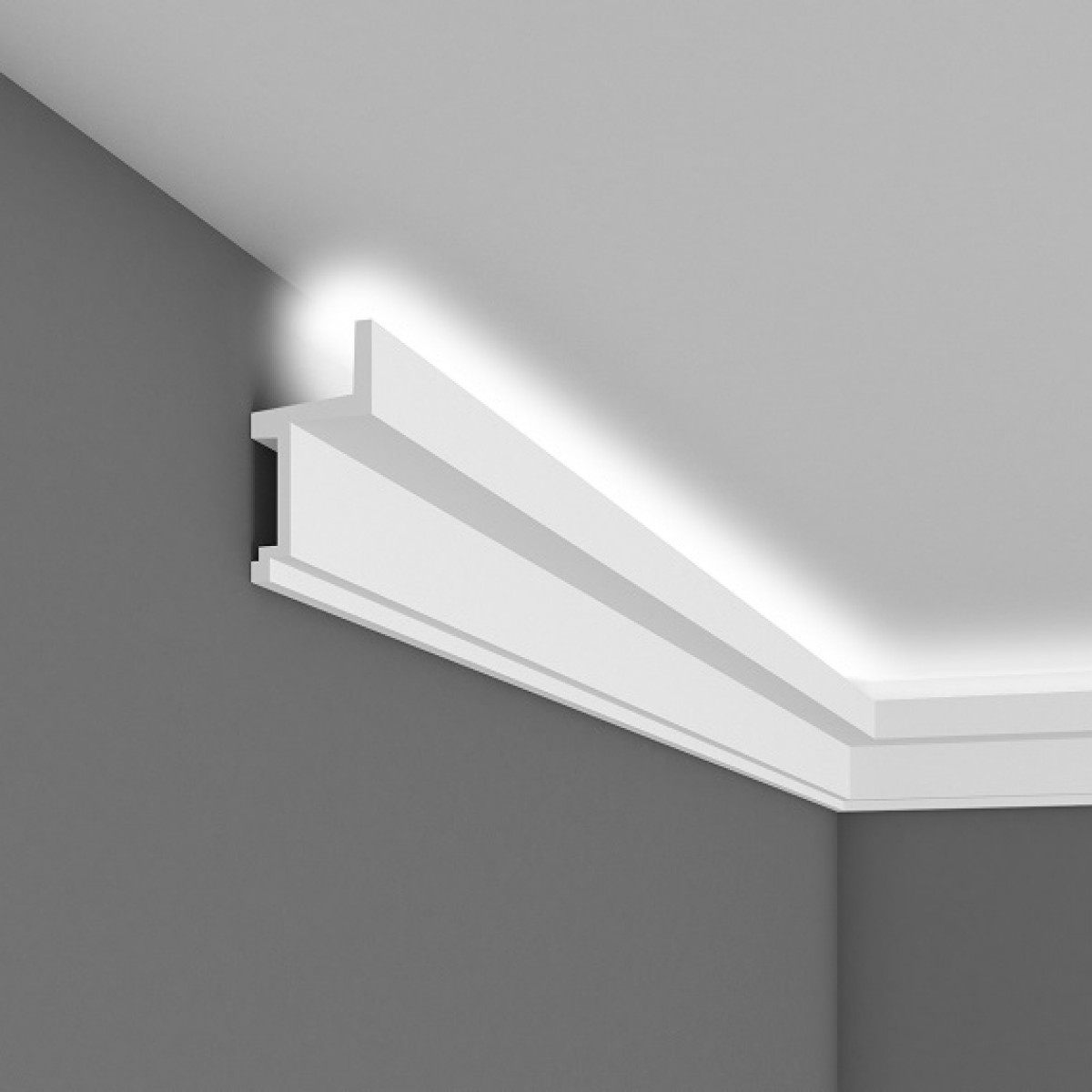 Scafe tavan (iluminat indirect, LED) Mardom Decor MRD-MDB115, material: ProFoam