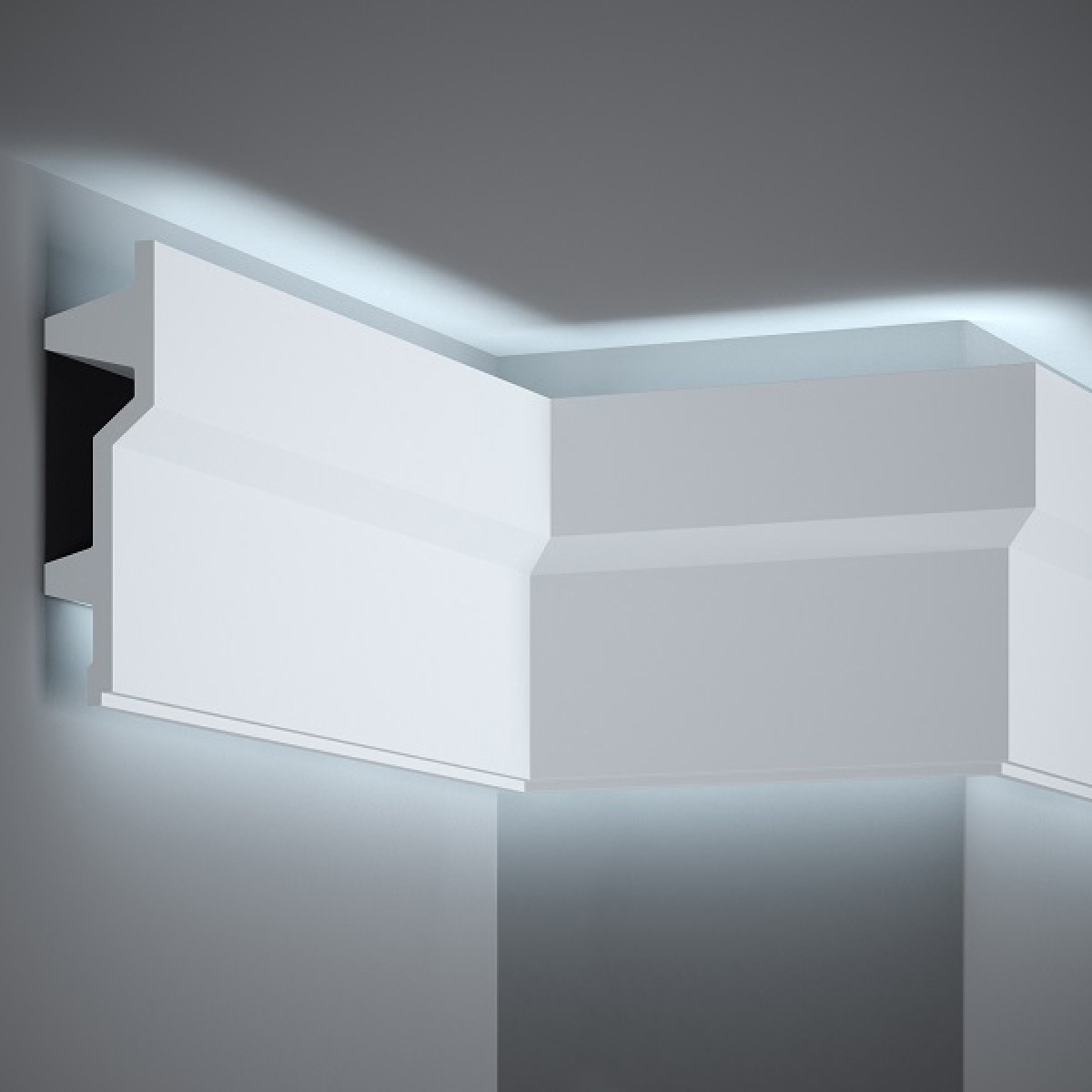 Scafe tavan (iluminat indirect, LED) Mardom Decor MRD-MDB150, material: ProFoam