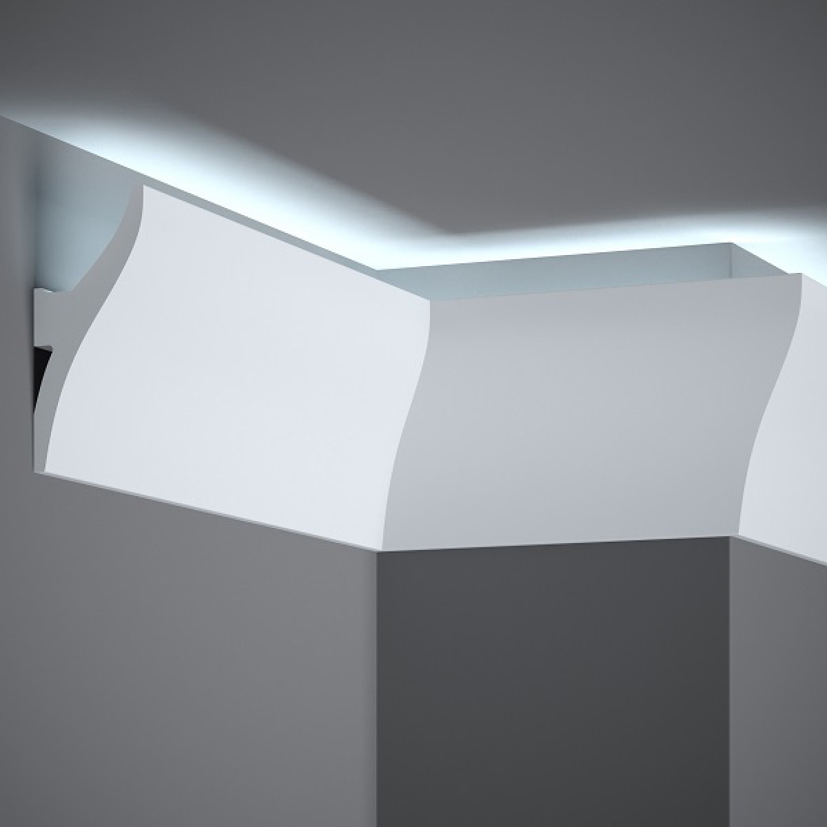 Scafe tavan (iluminat indirect, LED) Mardom Decor MRD-QL010, material: PolyForce