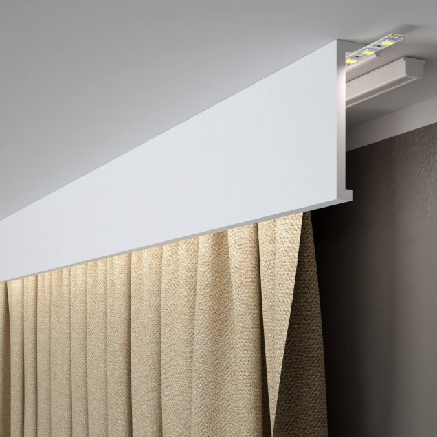 Scafe tavan (iluminat indirect, LED) Mardom Decor MRD-QL035, material: PolyForce