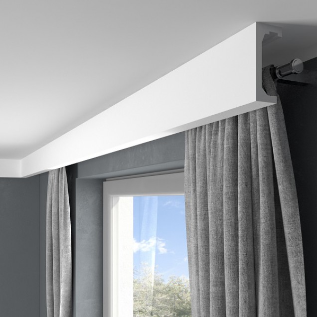 Scafe tavan (iluminat indirect, LED) Mardom Decor MRD-QL046T, material: PolyForce