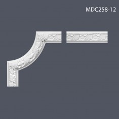 Coltar decorativ MDC258-12 pentru braul MDC258, 25.5 X 25.5 X 5.4 cm, Mardom Decor
