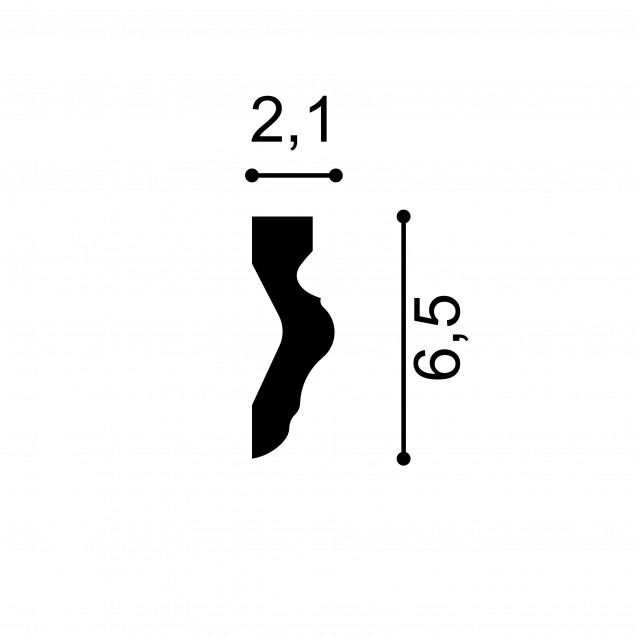 Profile Decorative Mardom Decor MRD-MDD308-12. Conține culorile: