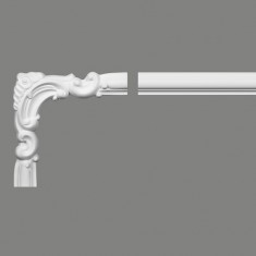 Coltar decorativ MDD332-11 pentru braul MDD332F, 21 X 21 X 2 cm, Mardom Decor