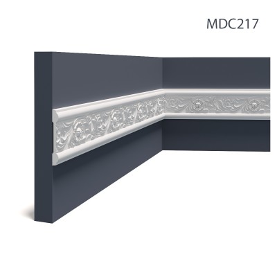 Brau decorativ MDC217, 240 X 7.8 X 1.3 cm, Mardom Decor, Brauri decorative 