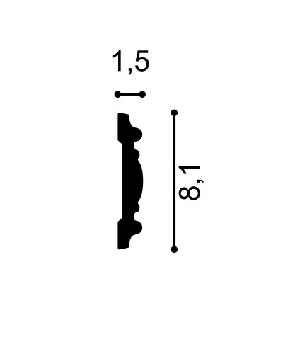 Profile Decorative Mardom Decor MRD-MDC250. Conține culorile:
