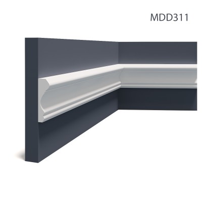 Brau decorativ flexibil MDD311F, 235 X 8.5 X 2.5 cm, Mardom Decor, Brauri decorative 