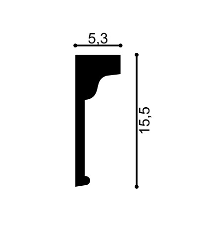 Profile Decorative Mardom Decor MRD-MDD335. Conține culorile: