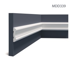 Brau decorativ flexibil MDD339F, 200 X 8.1 X 1.9 cm, Mardom Decor