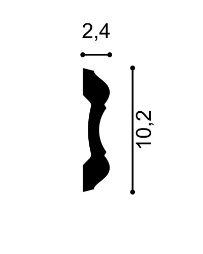 Profile Decorative Mardom Decor MRD-MDD345. Conține culorile: