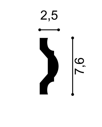Profile Decorative Mardom Decor MRD-MDD351. Conține culorile: