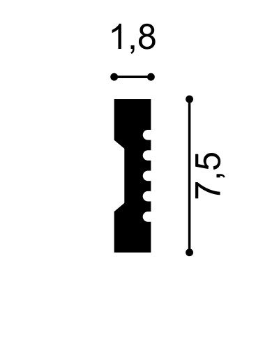 Profile Decorative Mardom Decor MRD-MDD412. Conține culorile: