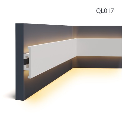 Brau decorativ pentru LED QL017, 200 X 10 X 2.5 cm, Mardom Decor, Brauri decorative 