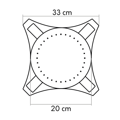 Coloane si semicoloane Mardom Decor MRD-C1001-2W, material: ProFoam