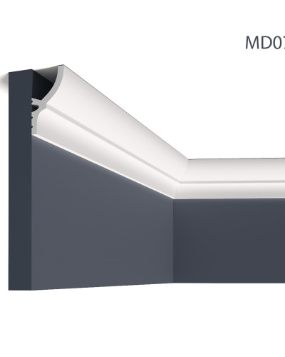Scafe tavan (iluminat indirect, LED) Mardom Decor MRD-MD070, material: PolyForce