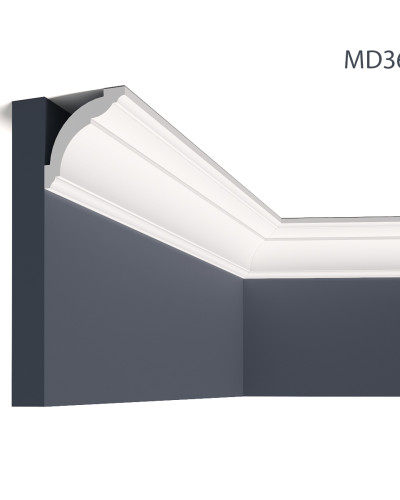 Scafe tavan (iluminat indirect, LED) Mardom Decor MRD-MD367, material: PolyForce
